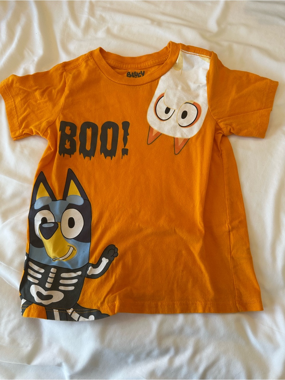 4T Bluey Halloween "BOO!" T-Shirt